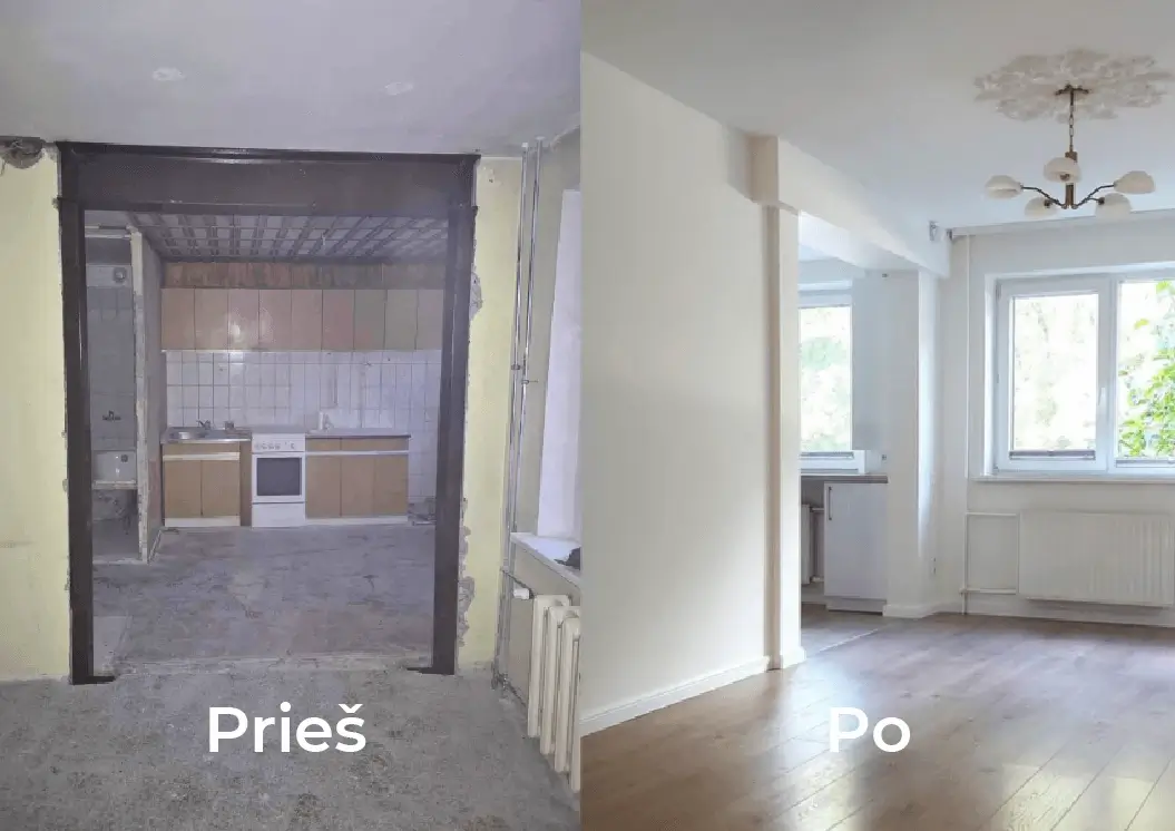 graunam sienas nesancias